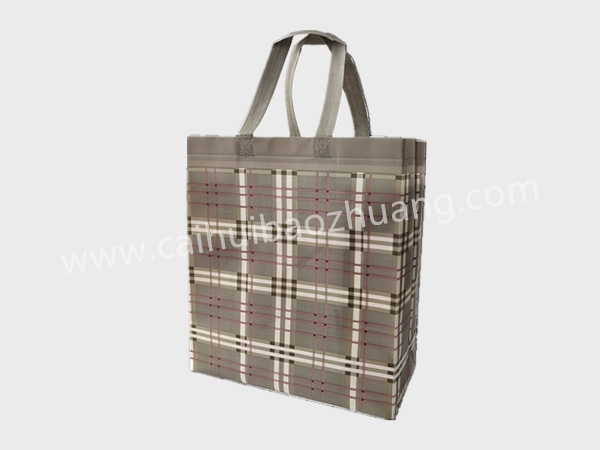 彩匯包裝 一次成型無紡布袋 定制覆膜無紡布手提袋